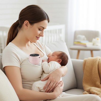 Tire lait portable rechargeable USB pour maman active