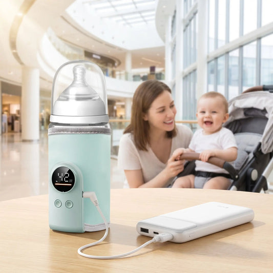 chauffe biberon nomade vert maman et  centre commercial