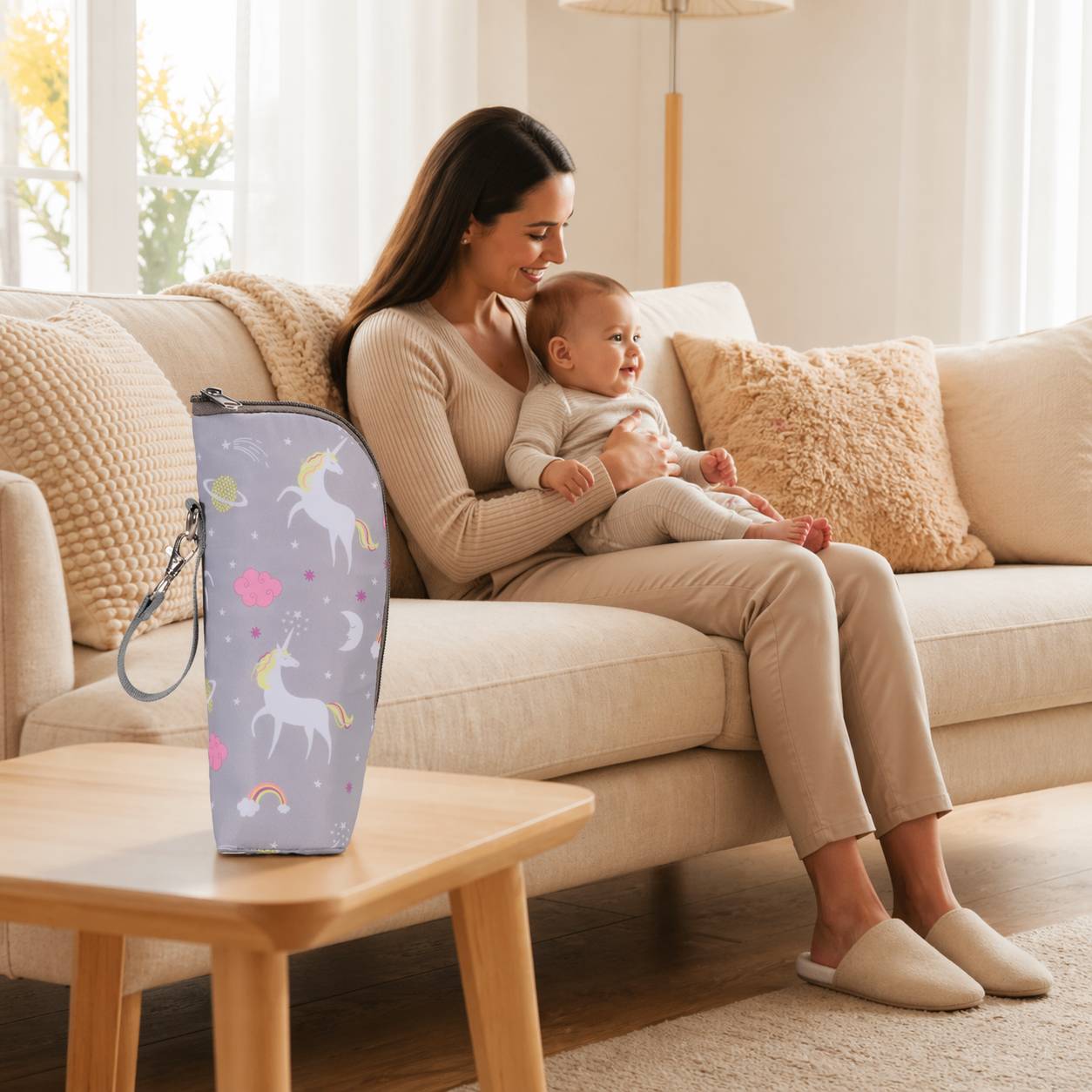 sac isotherme pour biberon motif licorne utilisation maison bebe