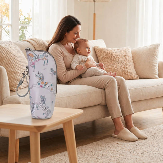 sac isotherme pour biberon motif licorne utilise salon maman bebe
