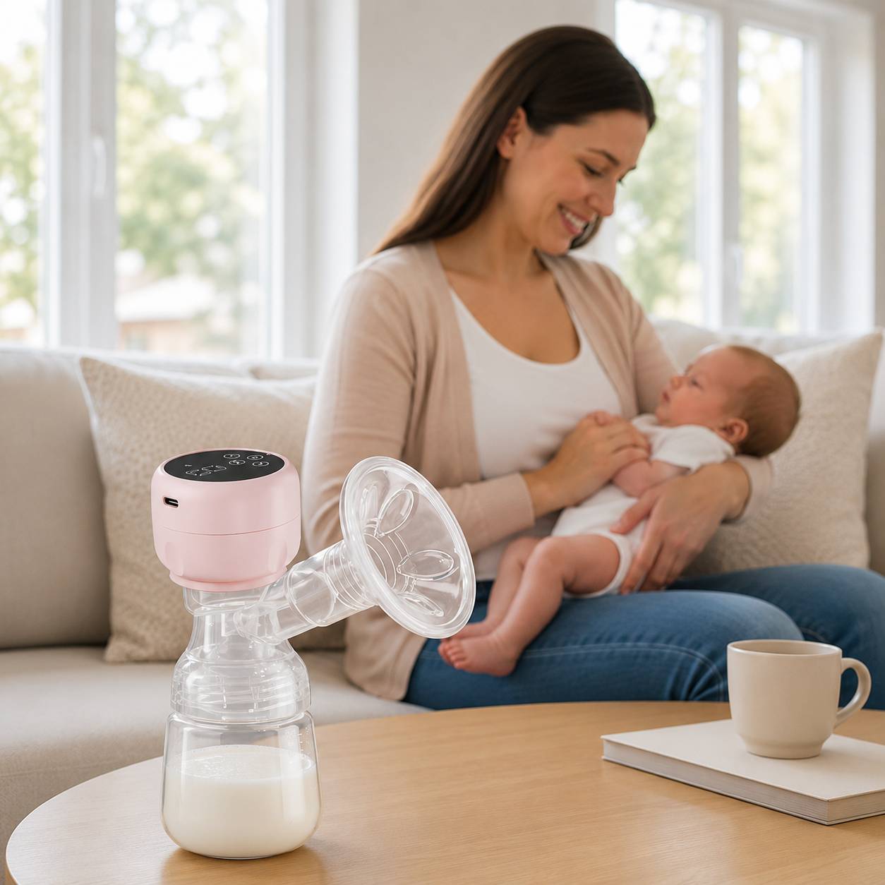tire lait electrique portable allaitement simplifie